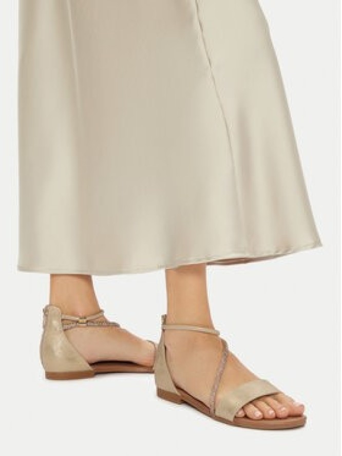 JENNY Sandały LESLEY WS5295-14 Złoty