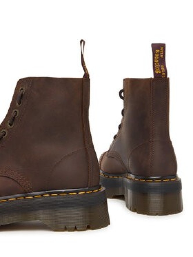 Dr. Martens Glany Crazy Horse DM40910200 Brązowy