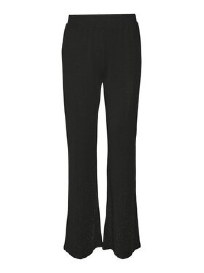Vero Moda Spodnie dzianinowe Kanva 10296871 Czarny Regular Fit