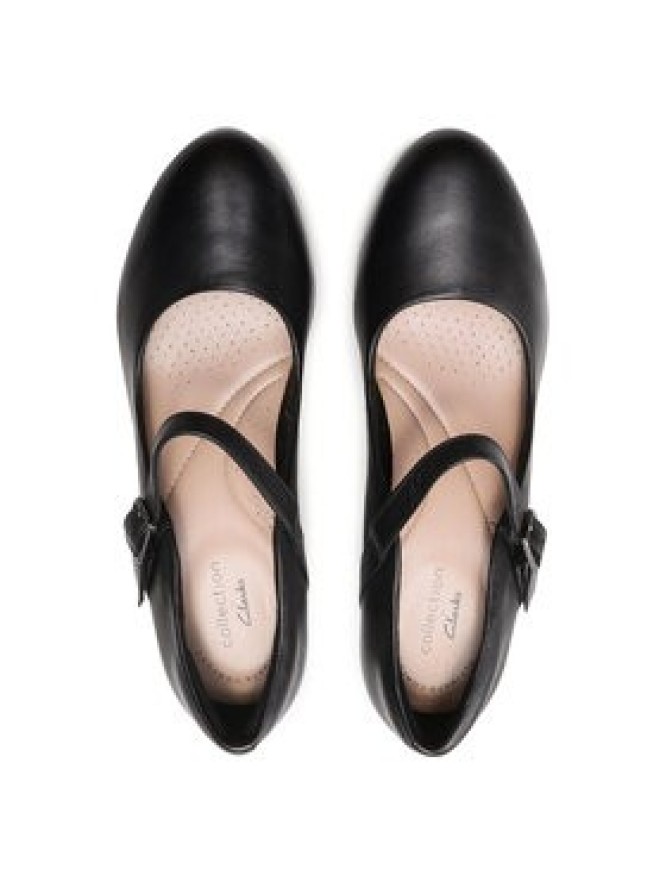 Clarks Półbuty Ambyr Shine 261577844 Czarny