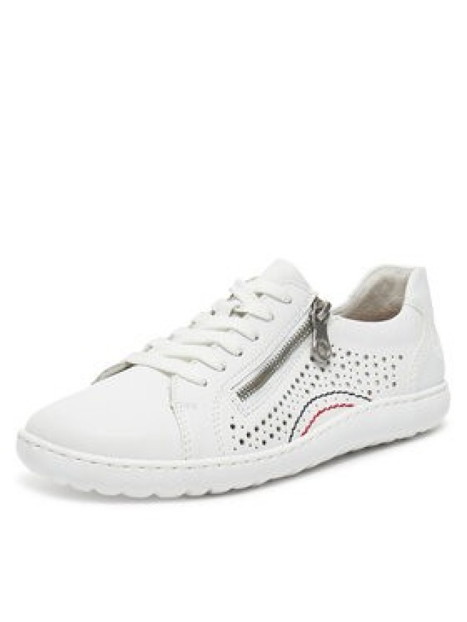 Rieker Sneakersy 52824-80 Biały
