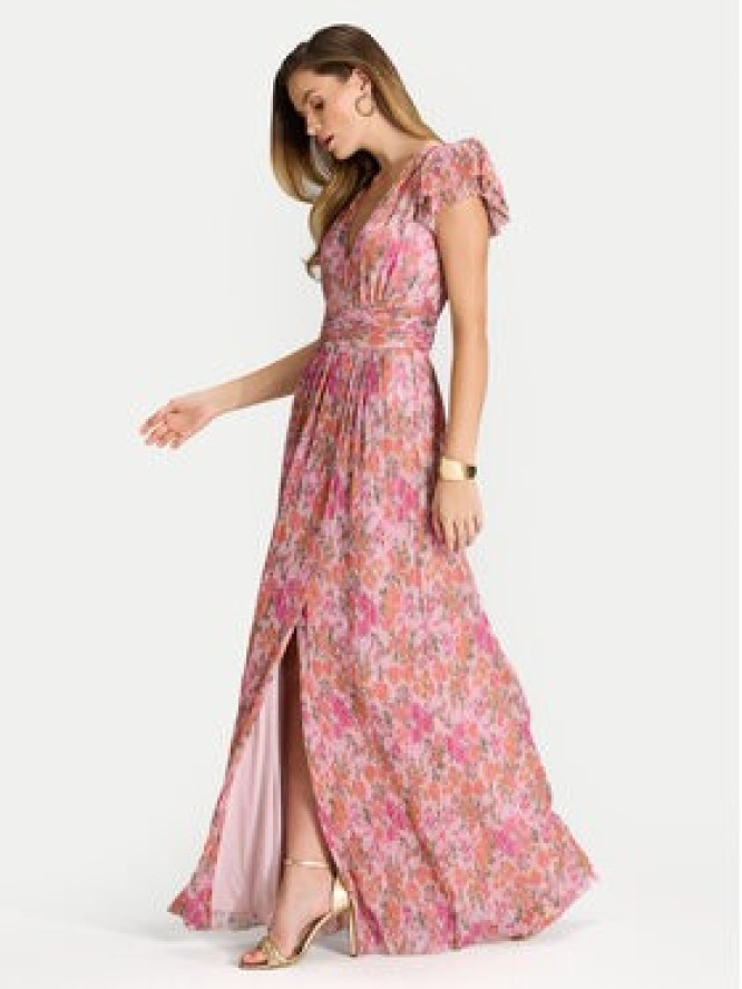 Swing Sukienka wieczorowa 5AJ02700 Różowy Regular Fit