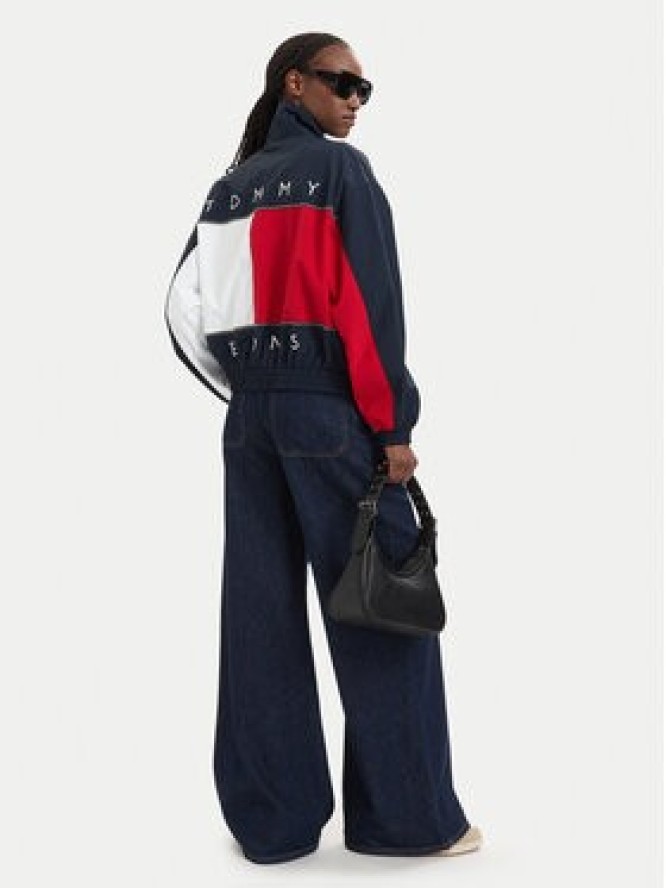 Tommy Jeans Kurtka przejściowa Flag DW0DW22914 Granatowy Regular Fit
