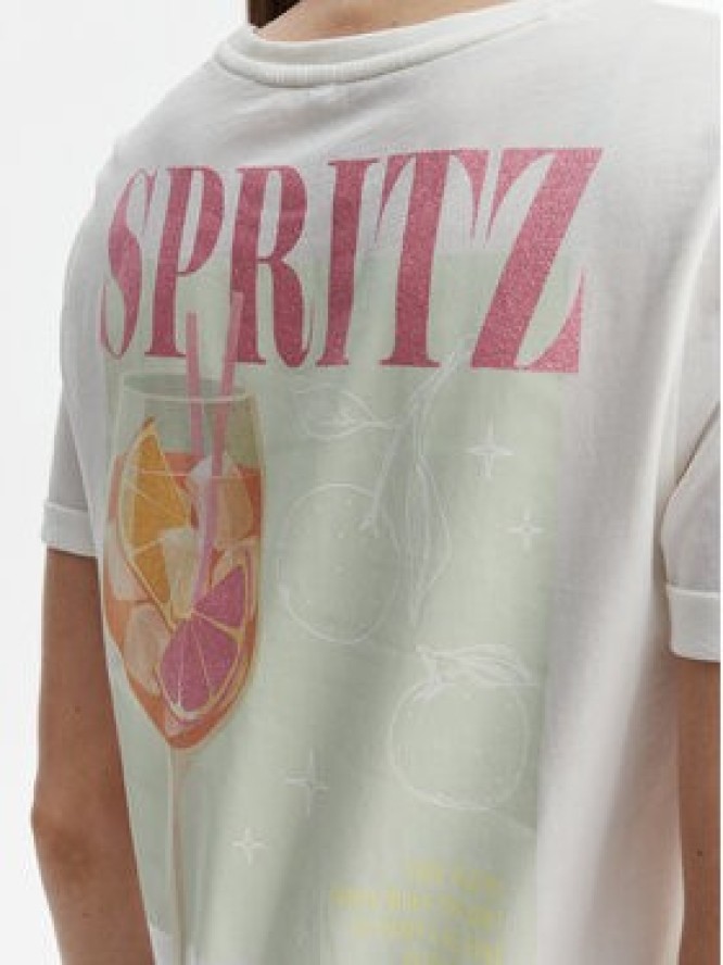 ONLY T-Shirt Kita 15291465 Biały Regular Fit