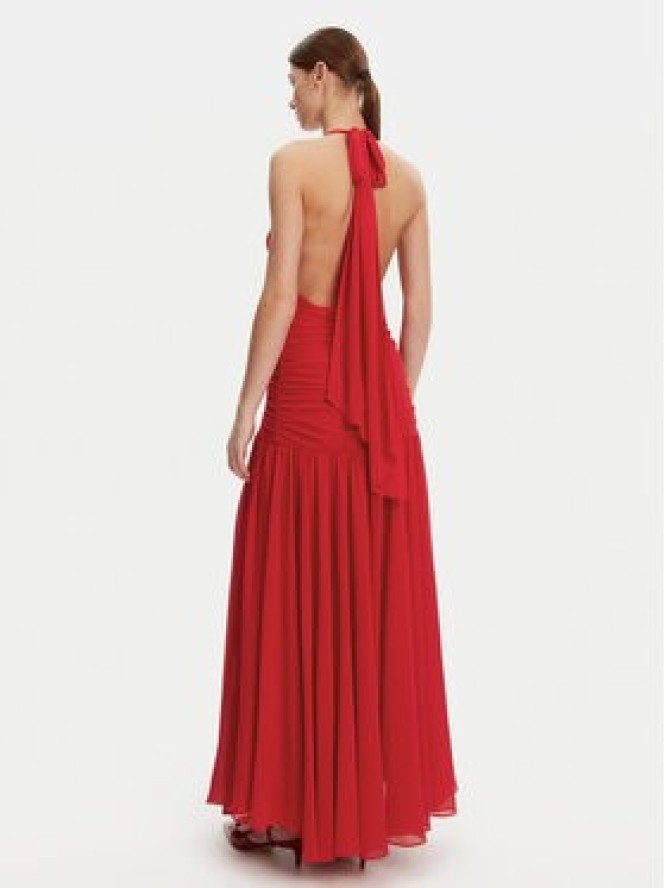 Bardot Sukienka wieczorowa 59835DB Czerwony Regular Fit