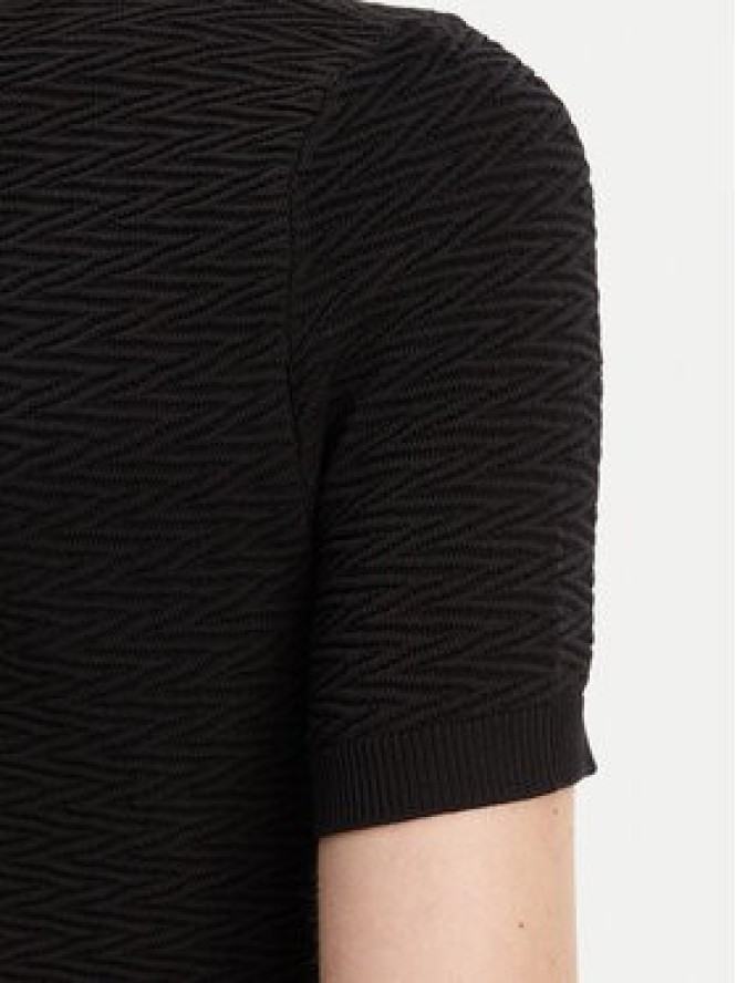 Guess Bluzka W5YR16 Z3OV0 Czarny Regular Fit