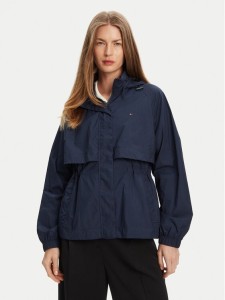Tommy Hilfiger Wiatrówka WW0WW46444 Granatowy Relaxed Fit