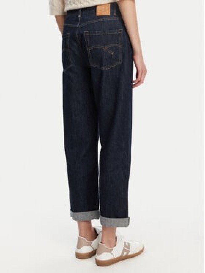 Marella Jeansy Tomboy 2523186074 Granatowy Loose Fit