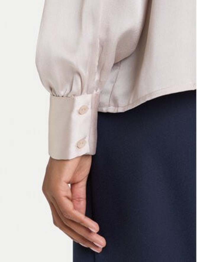 Vero Moda Bluzka Nini 10336252 Beżowy Standard Fit