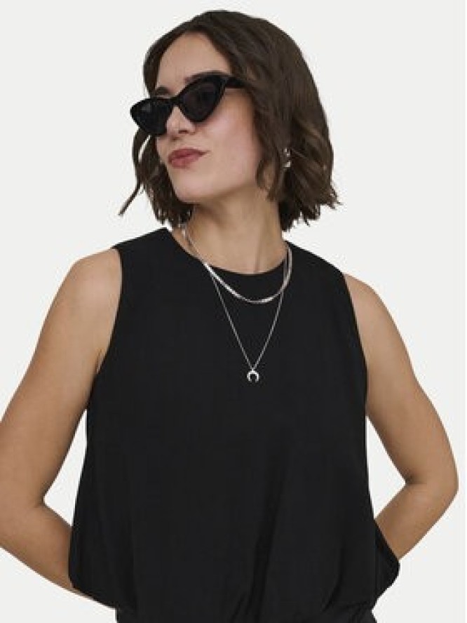 ONLY Top Aris 15364287 Czarny Loose Fit
