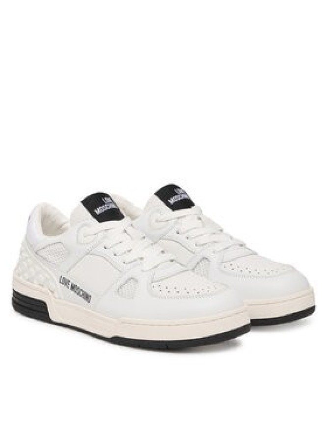 LOVE MOSCHINO Sneakersy JA15084G1OIKB10A Biały