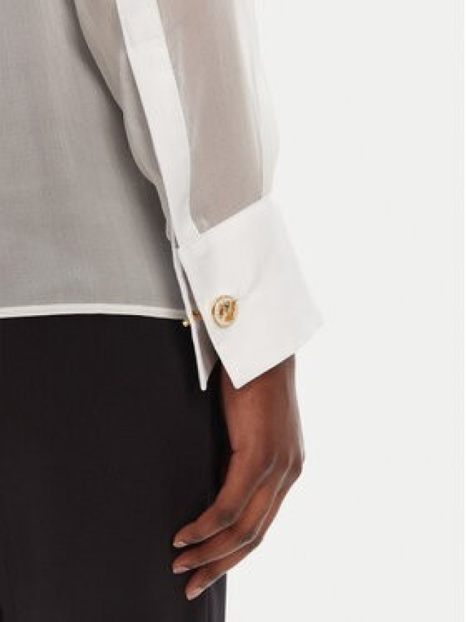 Elisabetta Franchi Koszula CA-107-52E2-V460 Biały Regular Fit