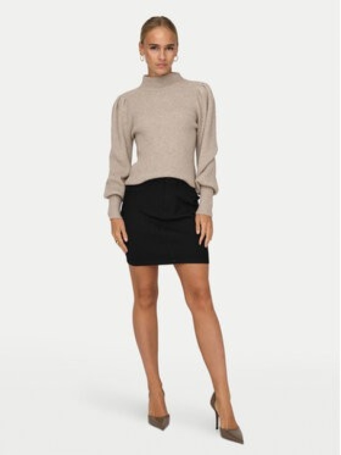 ONLY Sweter Katia 15232494 Beżowy Regular Fit
