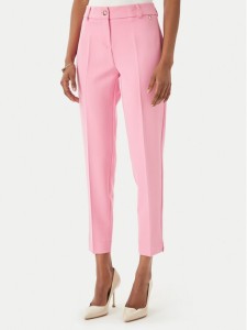 Maryley Spodnie materiałowe 26EB52Z/43BB Różowy jasny Regular Fit