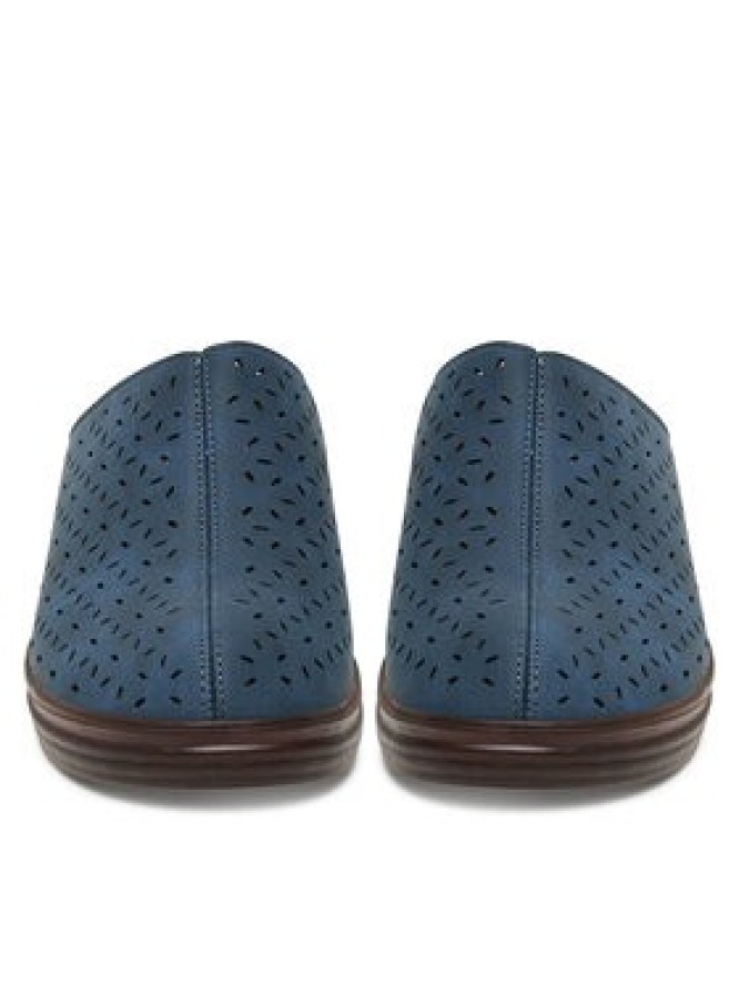 Go Soft Klapki LA3J7701-7 Granatowy