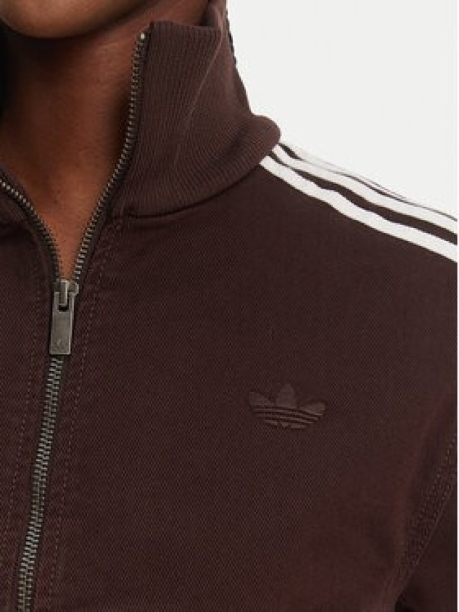 adidas Bluza Firebird KD2937 Brązowy Regular Fit
