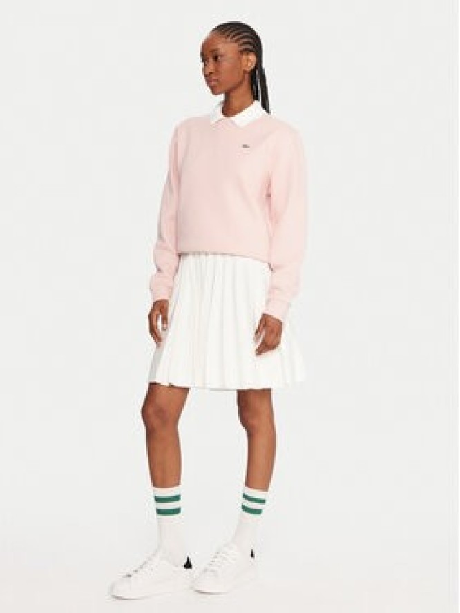 Lacoste Bluza SF5245 Różowy Relaxed Fit