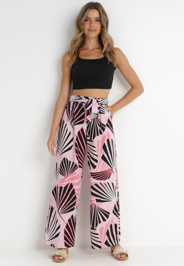 Różowe Spodnie Ison