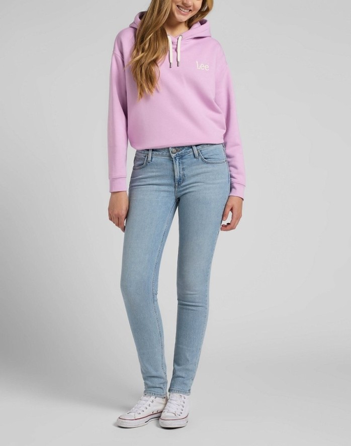 LEE SCARLETT DAMSKIE SPODNIE JEANSOWE SUNBLEACH L526BKMT 112320159