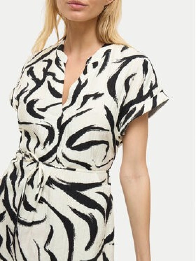 Vila Sukienka codzienna Clo 14101673 Beżowy Regular Fit