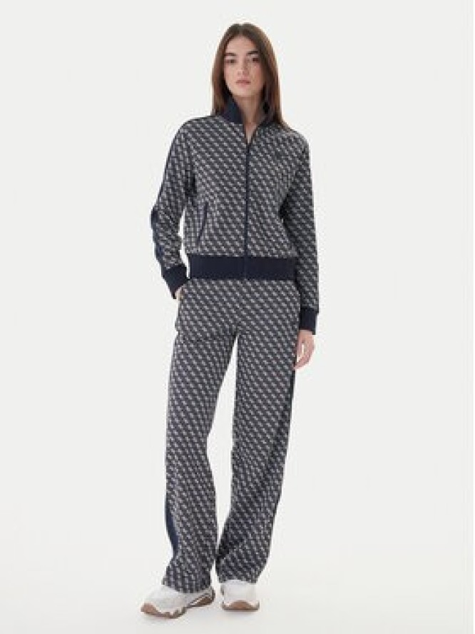Guess Spodnie dresowe V6RB09 K2042 Granatowy Wide Leg