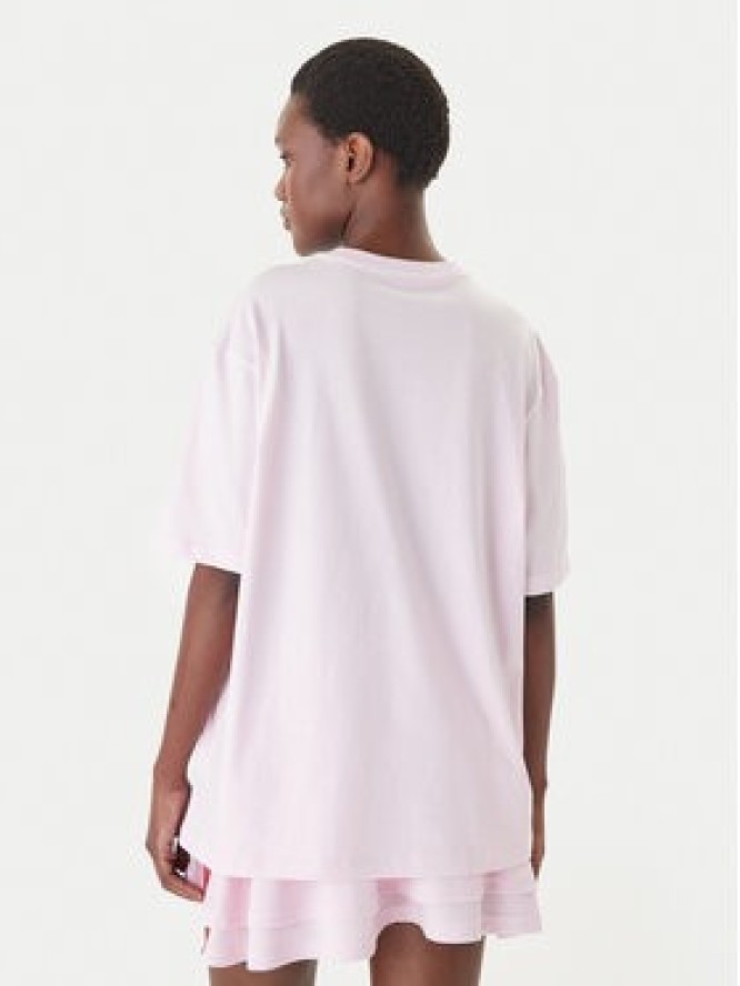 adidas T-Shirt House Of Tiro Graphic KB7169 Różowy Oversize