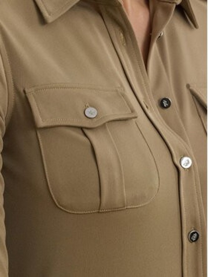 LAUREN RALPH LAUREN Sukienka codzienna 200963901001 Beżowy Slim Fit