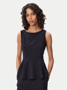 French Connection Bluzka Alia 729F3 Granatowy Slim Fit