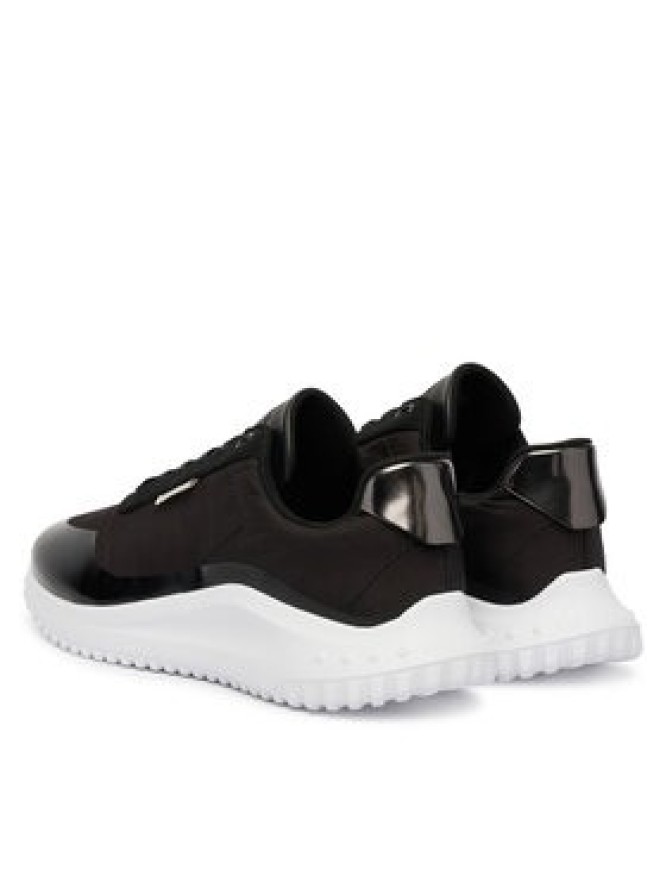 Calvin Klein Sneakersy Eva Runner Lace Up Mat Mix YW0YW02016 Czarny