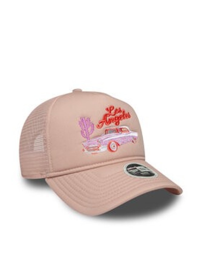 New Era Czapka z daszkiem Western 9FORTY A-Frame 60667504 Różowy