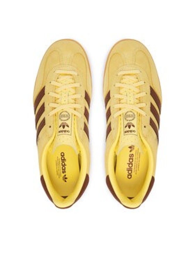 adidas Sneakersy Gazelle Indoor KI7136 Żółty