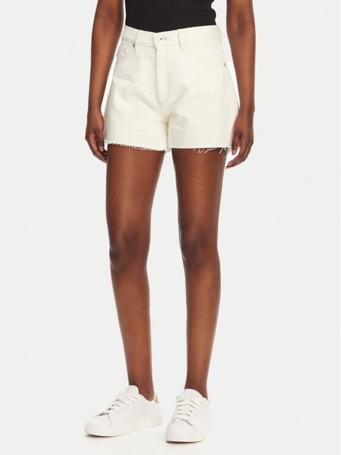 HUGO Szorty jeansowe Gimusa_1_B 50540160 Beżowy Regular Fit