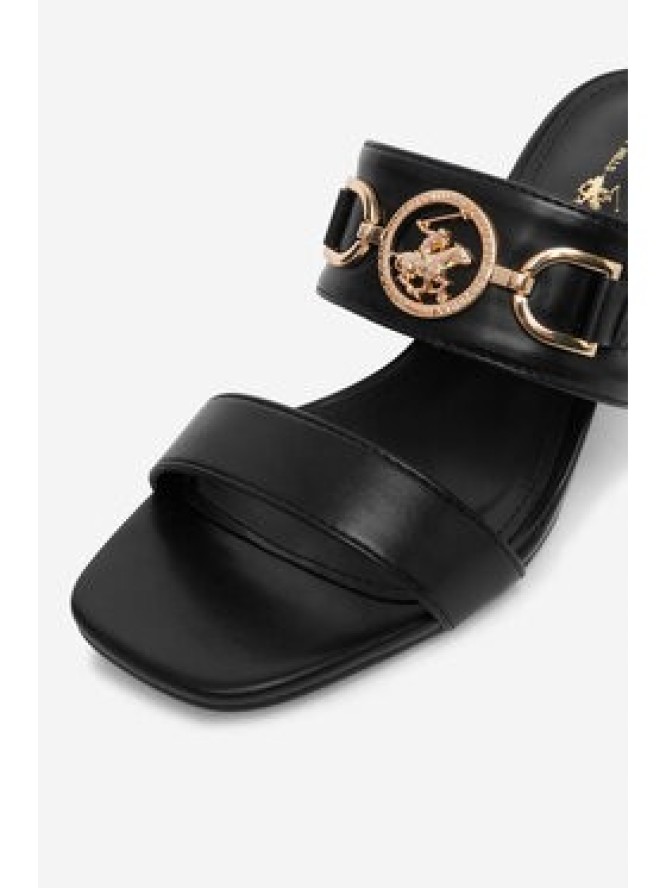 Beverly Hills Polo Club Klapki CEO-LS6450-04 Czarny