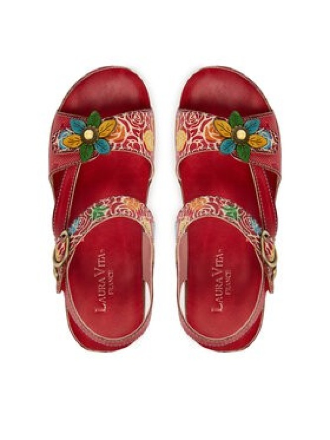 Laura Vita Sandały Dorry 21 Czerwony