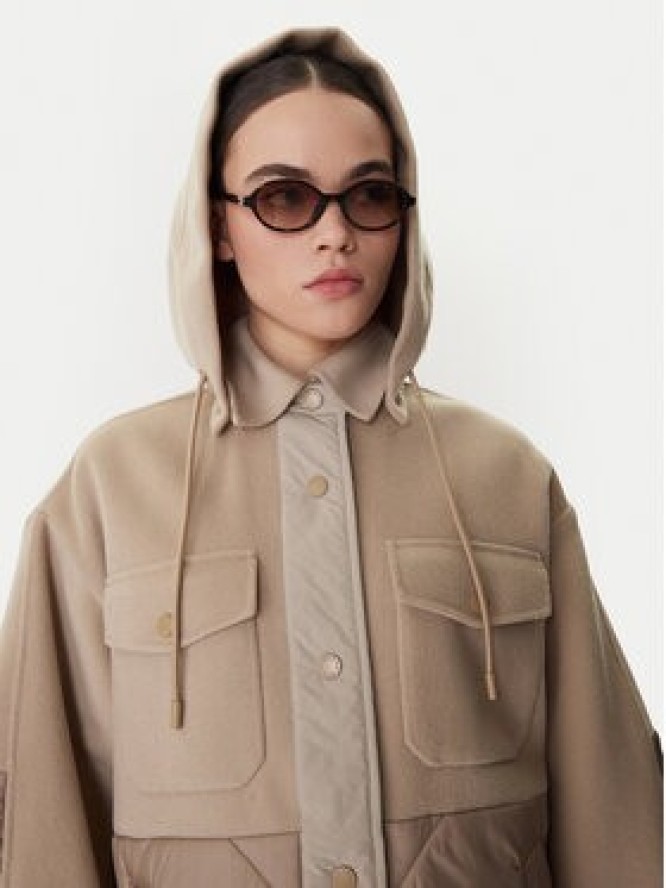 Weekend Max Mara Kurtka przejściowa Ossola 2615481011 Beżowy Relaxed Fit