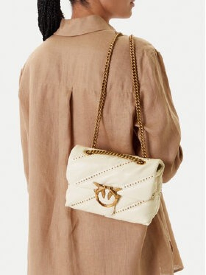 PINKO Torebka Love Puff Mini Cl PE 25 PLTT 100039 A26T Écru