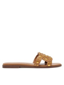 TWINSET Klapki 251TGT072 Brązowy