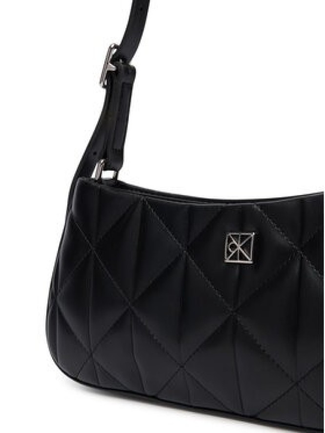 Calvin Klein Torebka Quilted Small Shoulder Bag LV04F3327G Czarny