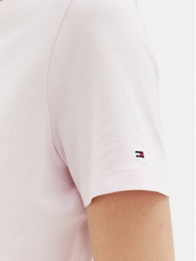 Tommy Hilfiger T-Shirt WW0WW45428 Różowy Regular Fit
