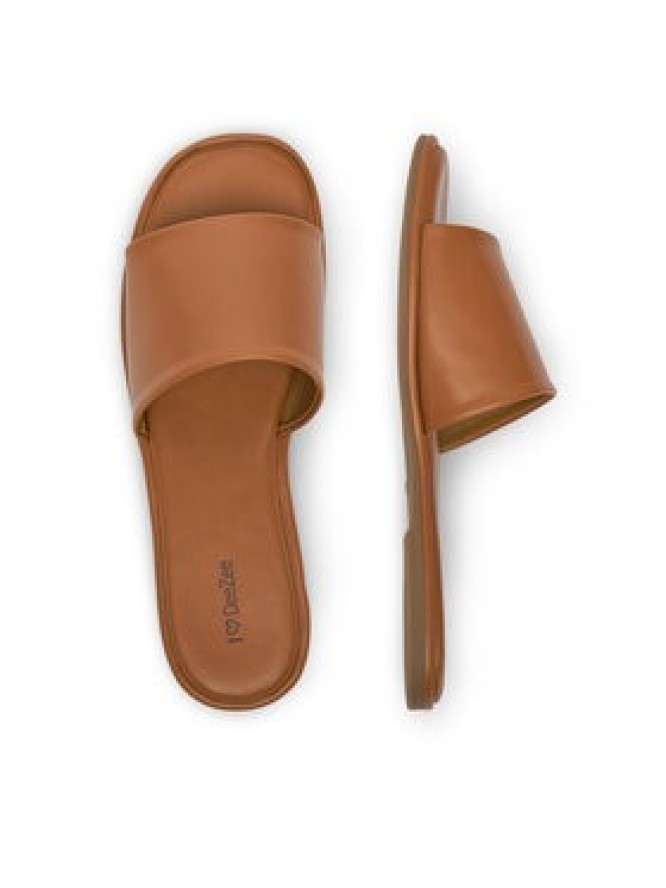 DeeZee Klapki DZ-S9 Brązowy