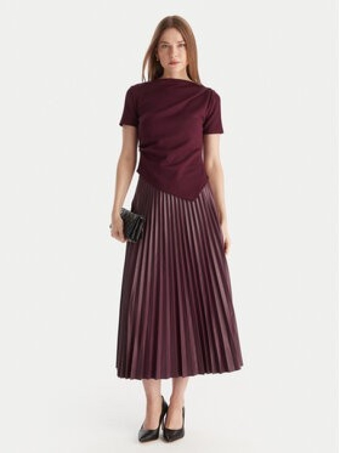 Vero Moda Bluzka Nelli 10335687 Fioletowy Regular Fit