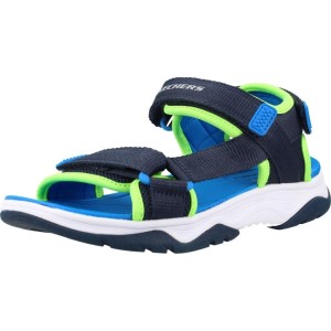 Sandały SKECHERS 407013L Niebieski