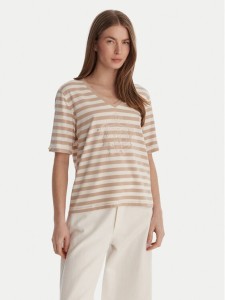 Liu Jo Sport T-Shirt TA6206 JS005 Kolorowy Regular Fit