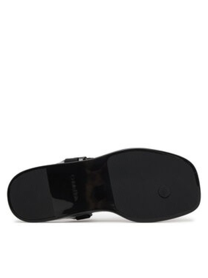 Calvin Klein Sandały Beach Sandal Rope Pu 2 HW0HW02967 Czarny