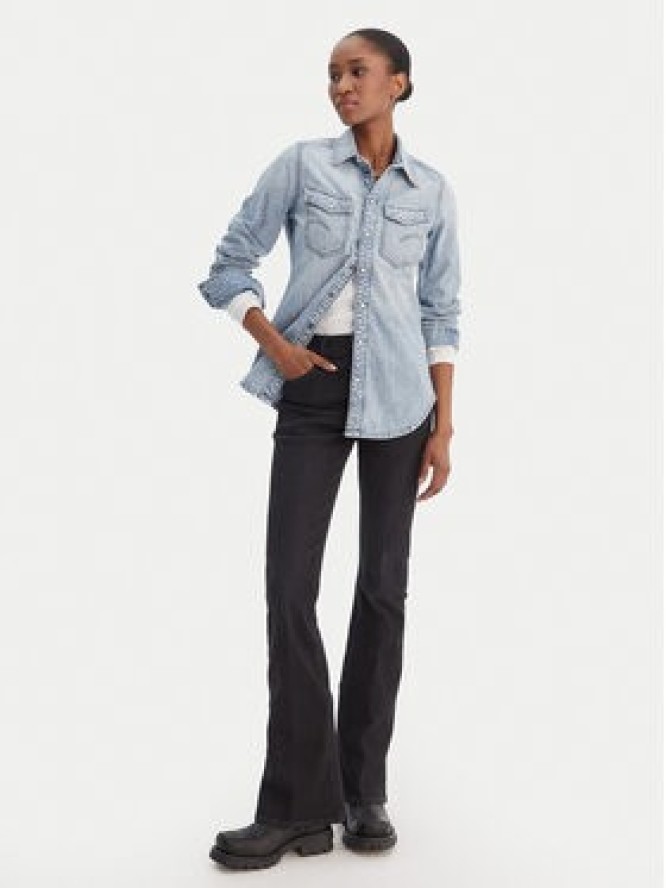 G-Star Raw Koszula jeansowa D27714-D539 Niebieski Slim Fit