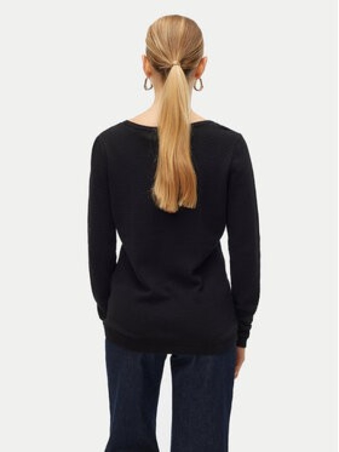Vero Moda Sweter Care 10136644 Czarny Regular Fit