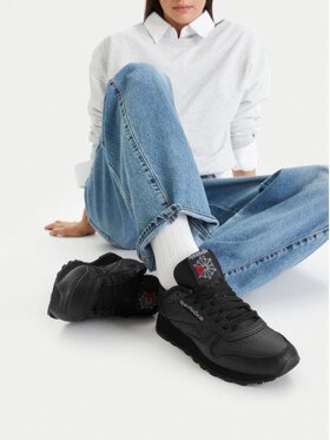 Reebok Sneakersy EO-CLASSIC LEATHER 100008497 W Czarny