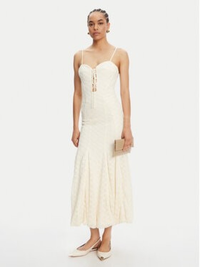 Bardot Sukienka koktajlowa Delaney 59928DB Beżowy Regular Fit