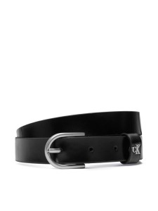 Calvin Klein Pasek Rounded Buckle Ck Loop 25Mm LV04F7107G Czarny