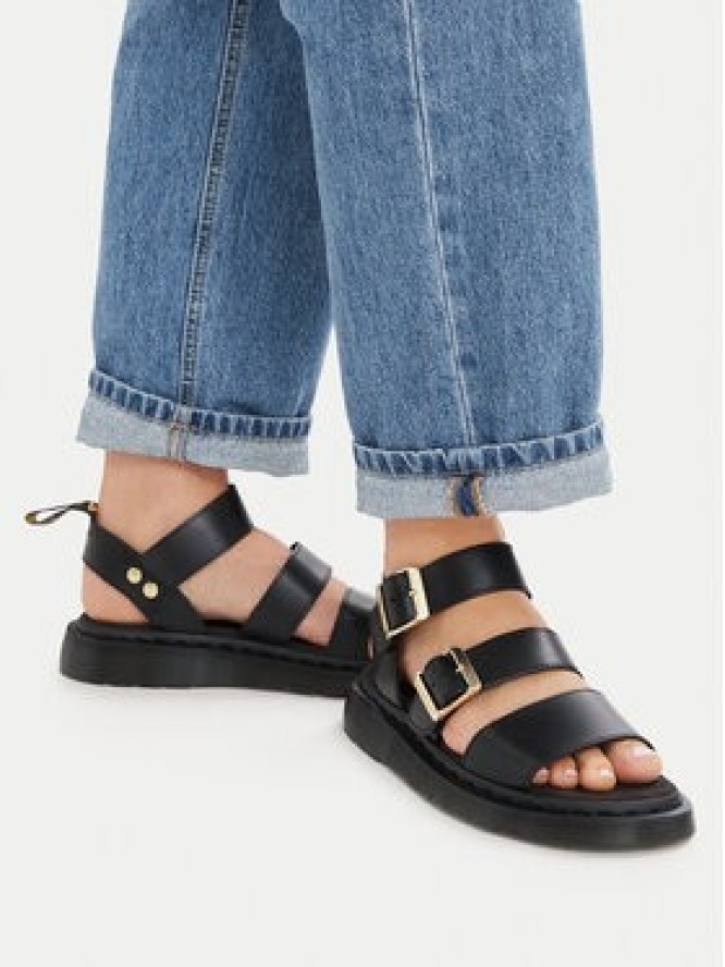 Dr. Martens Sandały Gryphon Sandal Atlas DM42329001 Czarny